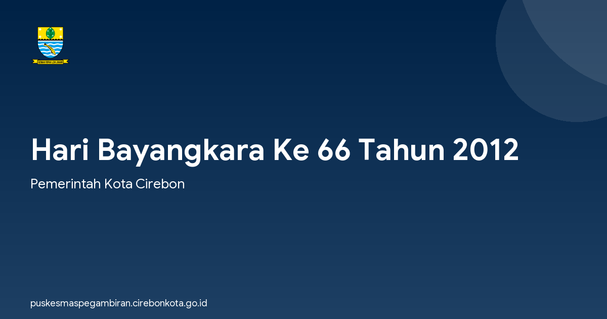 Hari Bayangkara Ke 66 Tahun 2012