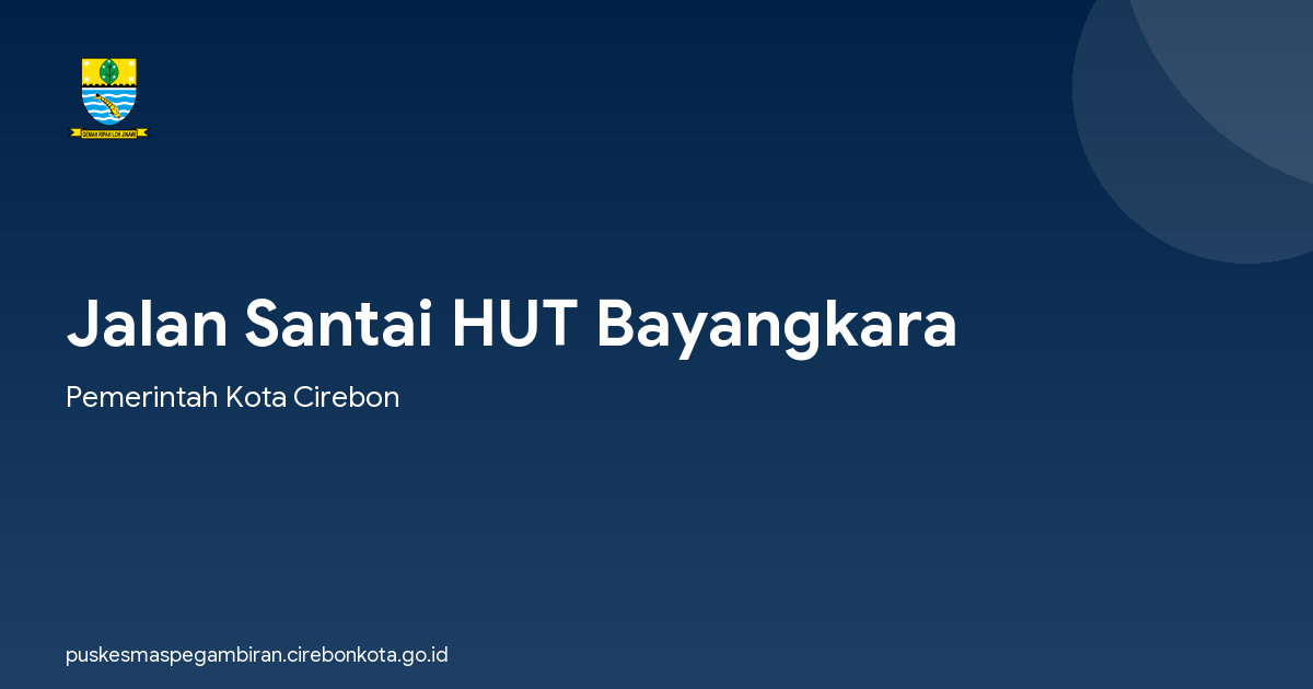 Jalan Santai HUT Bayangkara