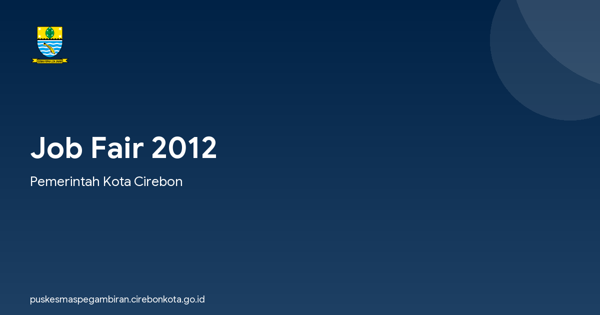 Job Fair 2012