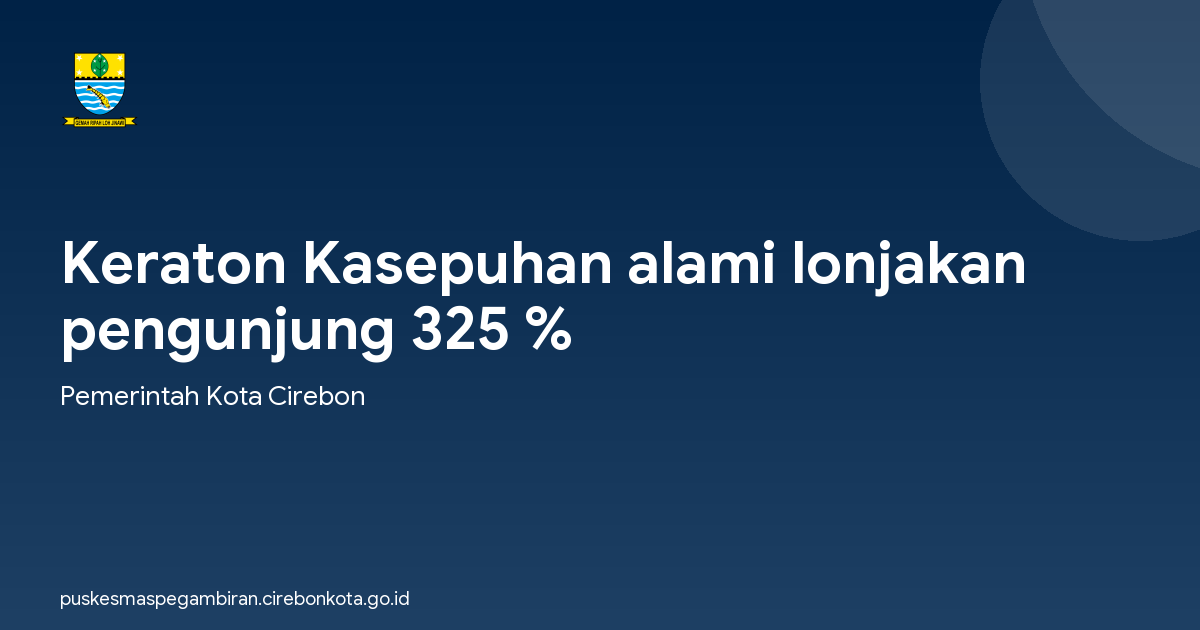 Keraton Kasepuhan alami lonjakan pengunjung 325 %