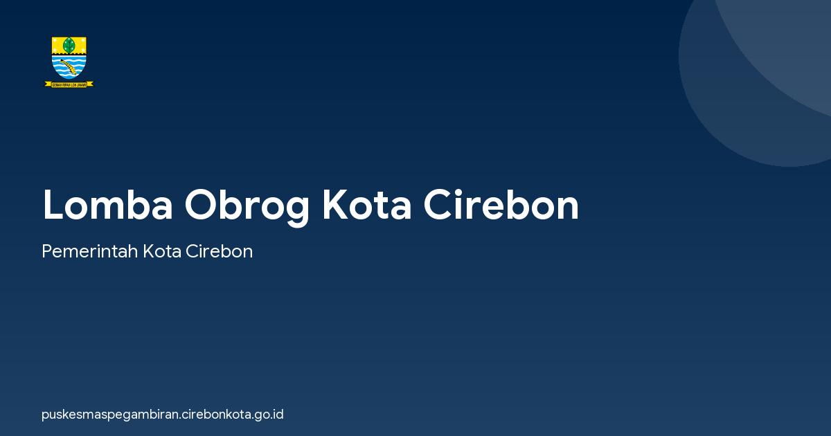 Lomba Obrog Kota Cirebon