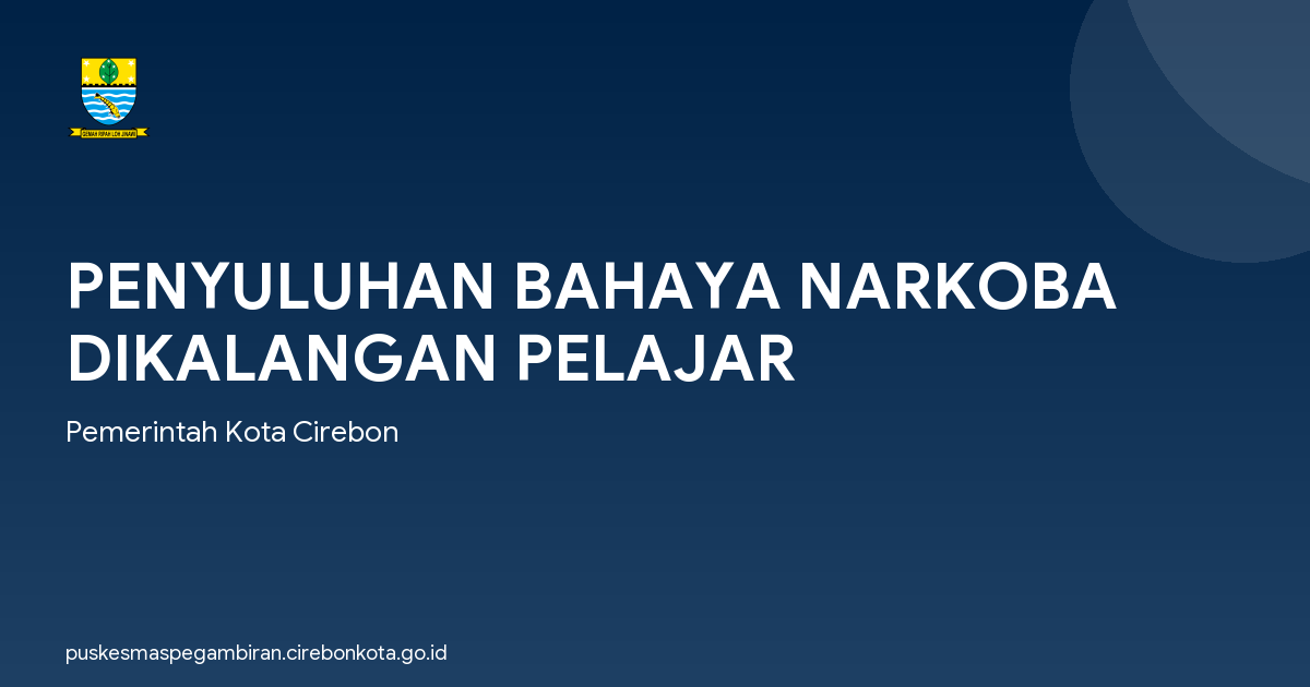 PENYULUHAN BAHAYA NARKOBA DIKALANGAN PELAJAR