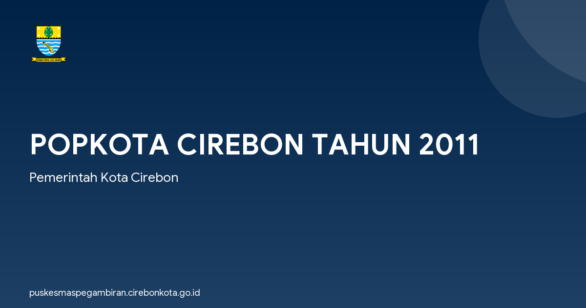 POPKOTA CIREBON TAHUN 2011