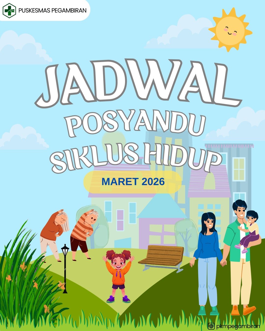 JADWAL POSYANDU SIKLUS HIDUP BULAN MARET 2026