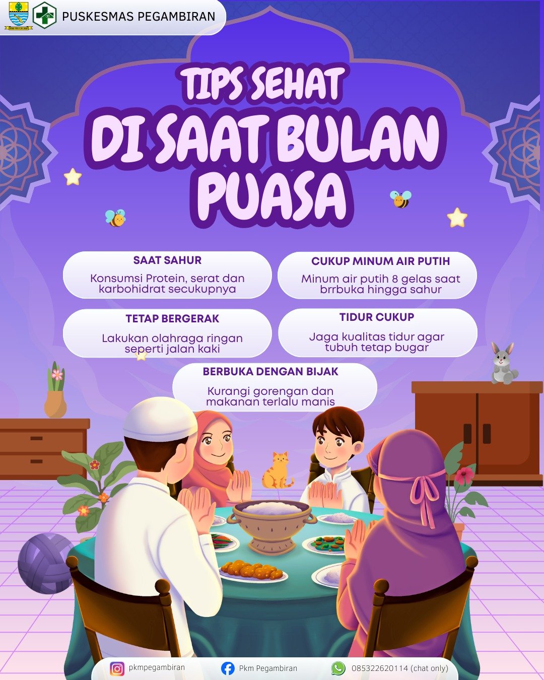 TIPS SEHAT DI SAAT BULAN PUASA